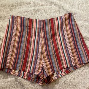 Tribal Print Summer Tapestry Shorts